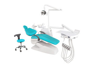 BT-SA02 a pedale con accessori per sedie dentali con bracciolo articolato lampada dentale a Led sedia elettrica di classe I - Product Image 2