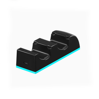 Stasiun Pengisian Daya Magnetik untuk Nintendo Switch 2 Pro, Basis Pengisi Daya Dual Handle dengan LED Pintar