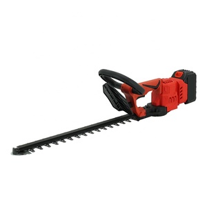 Cortasetos Eléctrico Industrial Inalámbrico de Alta Potencia con Cuchilla Curva, Motor sin Escobillas de 24V, Batería de Litio Verde, Doble Cuchilla de 420mm para Bricolaje - Product Image 1