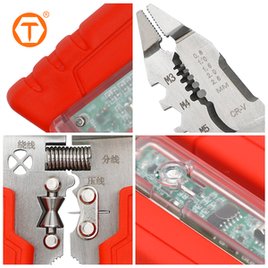 คีมช่างไฟฟ้า 10 in 1 อเนกประสงค์ พร้อมฟังก์ชั่นตัดสายไฟและวัดแรงดันไฟฟ้า - Product Image 4