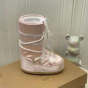 Botas de Invierno Desmontables para Mujer, a la Moda, hasta la Rodilla, con Suela de Cuero Antideslizante, Tacón Grueso, Impermeables y Cálidas - Product Image 5