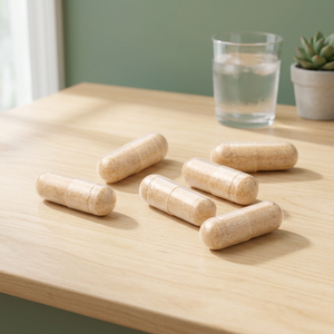 Cápsulas Herbales de Ashwagandha, Apoyo Inmunológico Natural y Crecimiento del Cabello, Fórmula Vegetariana para el Bienestar de Adultos y Niños - Product Image 1