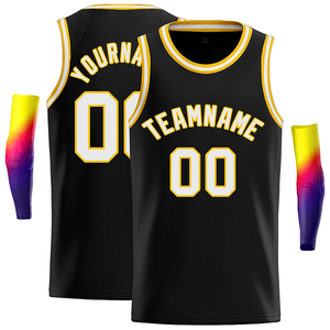 Maillots de basketball personnalisés pour adultes en gros – Imprimés, en mesh respirant, anti-bactériens, sans manches, brodés - Product Image 2