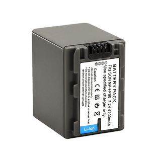NP-FP90 4200mAh FP90 <b>Battery</b> for Sony DCR-DVD103 DCR-DVD105E CE RoHS Certified Wholesale Bulk Tier 1 Full Cells - Product Image 4