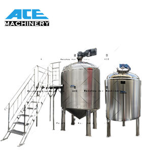 Ace 500L 1000 litros pequeño tanque de enfriamiento de leche a granel de inmersión de acero inoxidable - Product Image 3