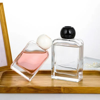 Diffuseur de parfum personnalisé 100ml 120ml 180ml 200 ml Bouteille en verre avec bouchon