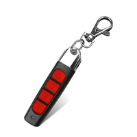 Télécommande automatique pour porte de garage 433 MHz, code clonable universel, 4 boutons