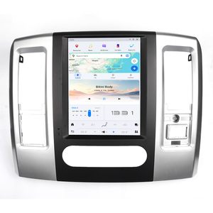 NaviHua 10.5 Inch Tesla Style Vertical Screen for Dodge RAM 2008 2011 Multimedia Android Car Radio <b>Auto</b> Headunit Carplay Monitor - Product Image 1