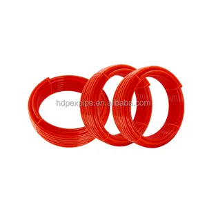 Hydronic Red Hot Water Pipe EVOH Pex a Pipes Manufacturer Direct Sale Price