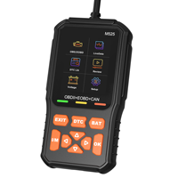 Escáner de Diagnóstico OBDII Portátil M525, Lector de Códigos OBD 2 con Flujo de Datos en Tiempo Real y Función de Reproducción de Datos para Vehículos de Gasolina de 12V