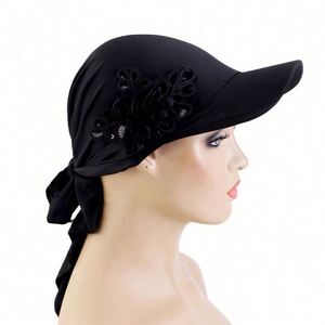 Wholesale Beauty Design Muslim Women Headscarf Accessories Solid Colors <b>Hijab</b> Headwraps Polyester Spandex All Seasons Custom - Product Image 3