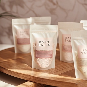 Bolsas de Embalaje Ziplock Personalizadas para Baño, Exfoliante Corporal, Sales de Baño, con Cierre Hermético y Base Plana - Product Image 6