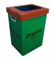 Headyphoon étanche extérieur Coroplast bouteilles en plastique déchets papier poubelle ondulé vêtements poubelle de recyclage
