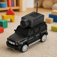 Voiture RC FPV 1:64 avec caméra HD 480P, contrôle par application WiFi, stabilisateur gyroscopique 4 canaux 2,4 GHz, voiture miniature électrique prête à l'emploi pour enfants