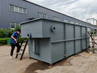 Machine de flottation à air dissous haute efficacité pour le traitement des eaux usées de la transformation alimentaire et des eaux usées de l'électrodéposition