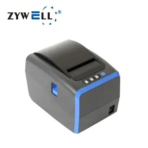 Zywell Thermische Pos Printer Machine Zy805 58Mm 80Mm Usb Ethernet Supermarkt Bonprinter