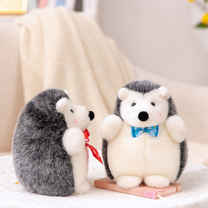 Oferta Especial - Peluche - Compañero Reconfortante - Juguete de Peluche Realista Ultra Suave de 20 cm, 2 Unidades Erizo con Lazo en el Cuello - Product Image 4