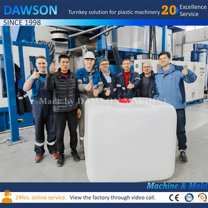 Serbatoio acqua 1000 litri IBC serbatoio che fa macchina in plastica HDPE 3 strati blu scuro IBC soffiatrice - Product Image 6