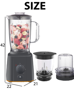 Juicer Blender listrik, Juicer Blender kecepatan variabel <span class=keywords><strong>3</strong></span> kecepatan <span class=keywords><strong>2</strong></span>,0l profesional dengan Motor tembaga murni kuat - Product Image 4