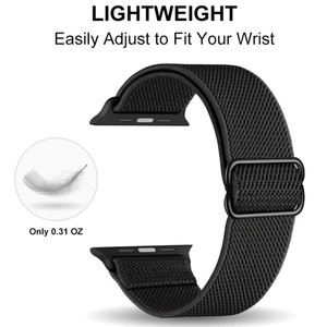 Bracelets en nylon élastique tressé extensibles pour Apple Watch Ultra Band 49 mm - Product Image 5
