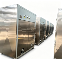 Laveuse-essoreuse industrielle électrique à commande PLC, entièrement automatique, pour blanchisserie commerciale, en acier inoxydable