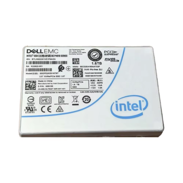 Intel P4610 1.6T U.2 Enterprise-Class SSD