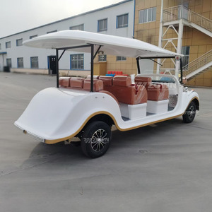 Voiture électrique vintage classique 6 places, directement de l'usine, pour visites touristiques, batterie au lithium, certifiée CE, idéale pour hôtels et sites touristiques - Product Image 5