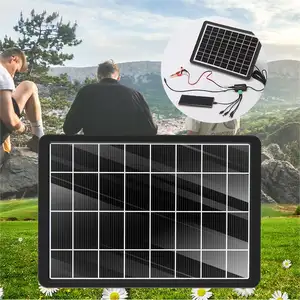 Günstige Handy-Ladegerät tragbare Solar panel 15Wsolar Ladegerät für Handy und Akku