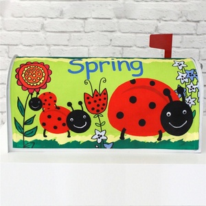 Customized Sublimation Spring Design Waterproof Magnetic Polyester Mailbox Cover
