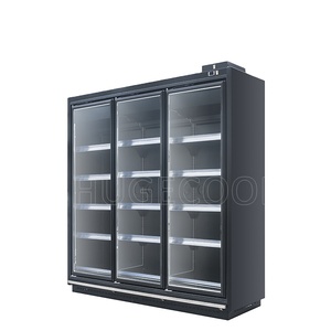 Vitrina frontal baja moderna para supermercado, refrigerador usado como control remoto vertical, multicubierta, congelador con vidrio - Product Image 5