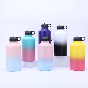 <b>Large</b> Capacity 64oz Insulated Stainless Steel Tumbler Sports <b>Jar</b> Vacuum Flask for Drinking Water Tea Boiling Water - Product Image 2