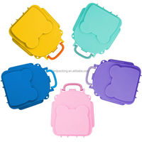 Papeterie et fournitures scolaires Design mignon boîte à lunch multicolore personnalisé Bento boîte à lunch sacs d'école boîte à lunch pour enfants