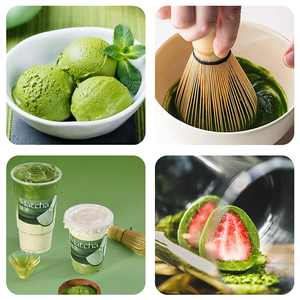 Pó De Lata De Estanho De Matcha De Grau Cerimonial Pó Matcha Japonês Cerimonial Chá Matcha Verde Japonês Em Pó - Product Image 4