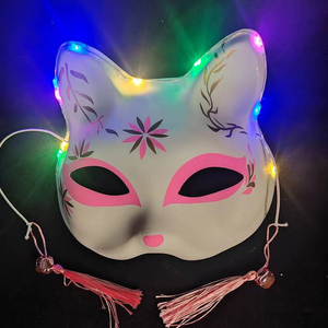 Máscara <span class=keywords><strong>de</strong></span> Zorro, Tigre, <span class=keywords><strong>Gatito</strong></span>, para Cosplay, Adultos, Moderna, para Fiesta <span class=keywords><strong>de</strong></span> Halloween, <span class=keywords><strong>de</strong></span> Plástico - Product Image 5
