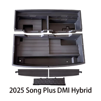 Boîte de rangement pour coffre arrière pour BYD Song Plus DM-i Sealion 6 Seal U 2025, organisateur de cargaison en ABS, accessoires intérieurs de voiture