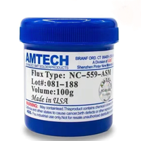 Pâte à souder BGA écologique sans nettoyage NC-559-ASM (100g/bouteille) - Flux pour le reballing et la soudure des circuits à grille de billes