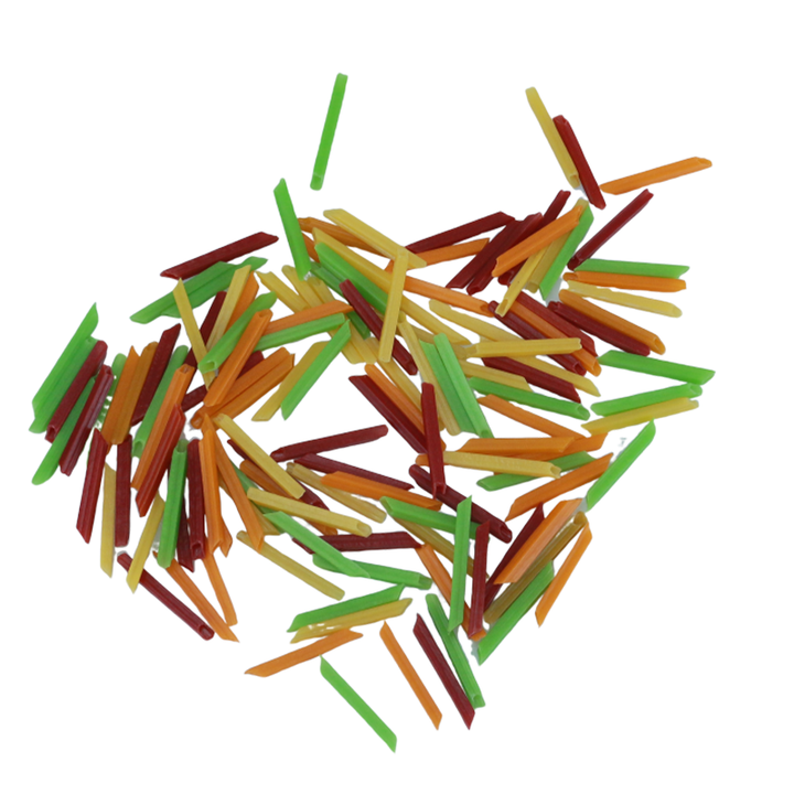 Wholesale of the Latest Flavors of Colorful Square Tube Snacks Semi-Finished Products Wholesale of the Latest Flavors of Colorful Square Tube Snacks Semi-Finished Products