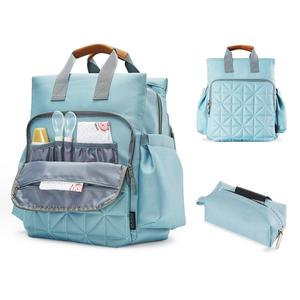 <span class=keywords><strong>Sac</strong></span> <span class=keywords><strong>à</strong></span> <span class=keywords><strong>langer</strong></span> pour bébé, 6 pièces, <span class=keywords><strong>sac</strong></span> <span class=keywords><strong>à</strong></span> dos fourre-tout, vente en gros, couches - Product Image 6