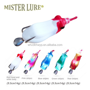 MISTER LURE produzione di esche artificiali galleggianti di rane d'acqua simulate esca esca bionica - Product Image 4