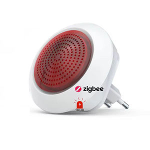 Sirena de Alarma Inalámbrica Tuya de 100dB, Sirena de Seguridad con Conexión a la Aplicación Smart Life, Control a través de ZigBee 3.0 Gateway - Product Image 1