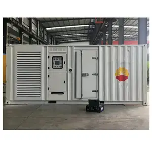 Offshore terminal 850kva 1000kva 650kva 750kva ISO konteyner jeneratör dizel güç istasyonu