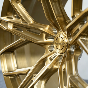 ล้อแม็กซ์ SRD Brushed Bronze Machined Face Forged ขนาด 18 19 20 21 22 23 24 นิ้ว สำหรับรถยนต์นั่งส่วนบุคคล ใช้ได้กับ VW MK7 MK8 <span class=keywords><strong>Golf</strong></span> R Audi TT RS - Product Image 4