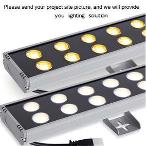 Arandela <span class=keywords><strong>de</strong></span> pared antideslumbrante giratoria <span class=keywords><strong>de</strong></span> estilo tradicional, cubierta <span class=keywords><strong>de</strong></span> vidrio <span class=keywords><strong>de</strong></span> ángulo ajustable, 18W, 24W, 36W, arandela <span class=keywords><strong>de</strong></span> pared <span class=keywords><strong>de</strong></span> alta eficiencia IP67 - Product Image 2