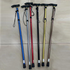 Gậy chống đi bộ bằng nhôm y tế, có thể điều chỉnh chiều cao, loại dùng cho bệnh viện, gậy gấp đa năng, dùng cho người già, đi bộ ngoài trời, leo núi - Product Image 6