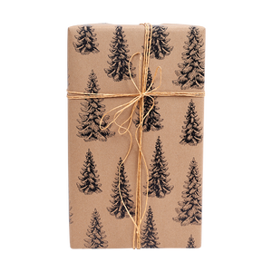 2025 <b>Christmas</b> Wrapping Paper 43 *1000 cm Kraft Paper Double Side Printing Gift Wrapping Paper Packaging - Product Image 1