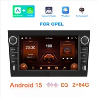 Radio Mobil Android 7 Inch untuk Opel Universal Double USB Carplay GPS Navigasi Kamera Mundur All in One