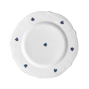 Assiette à dessert en céramique de style coréen avec motif de dessin animé pour café, goûter de l'après-midi - Product Image 5