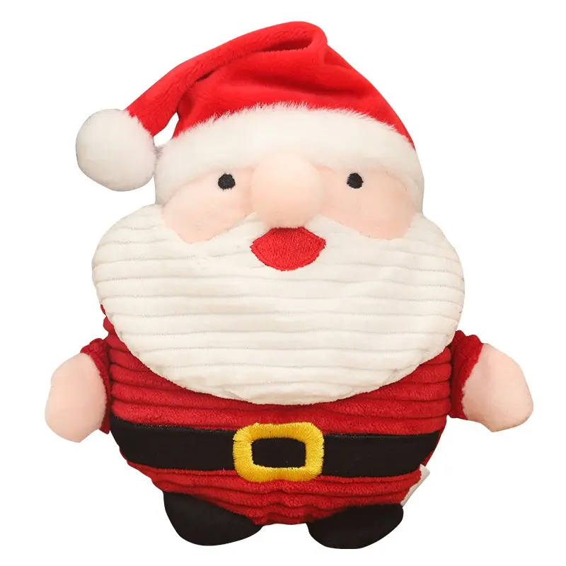 Dog Sound Toy Bite Resistant Plush Doll Santa Claus