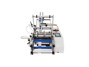 Semi Automatic Round Bottle Labeling Machine 10Ml Beer Glass Beer Bottle Single and Double Label PET Bottle Printing Machine - Product Image 4