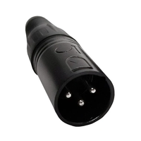 Connecteur audio XLR 3P mâle/femelle à prix d'usine, prise Cannon pour système de sonorisation, accessoires audio